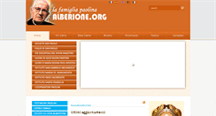 Desktop Screenshot of alberione.org